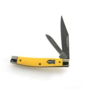 NEW SCHRADE KNIVES 33OTY YELLOW MIDDLEMAN JACK KNIFE  