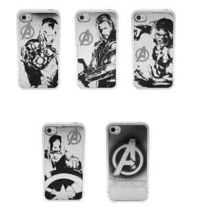  Hot Sell the Avengers Iphone Metal Case Cover Protecter for Iphone 
