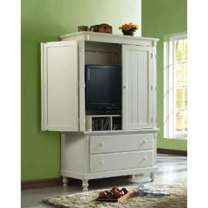  TV Armoire by Homelegance   White finish (875W 7)