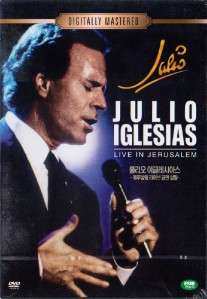 Julio Iglesias Live in Jerusalem (1981) DVD  