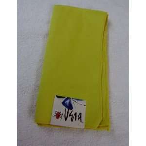  Vera Paints Napkins Solid Yellow   Set of 4 Kitchen 