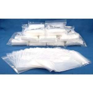  1000 Zipper Poly Bags Resealable Plastic Baggies 3 x 5 