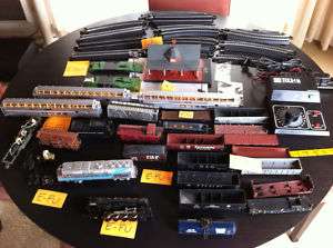 Huge Train Collection Set Rivarossi H/O Amtrak Caltrain + Passenger 
