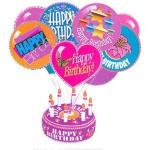  Birthday Cake Balloon Weight Balloon (1 ct) (1 per package 