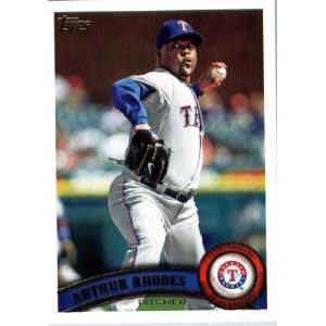  2011 Topps Update #US223 Arthur Rhodes   Texas Rangers 