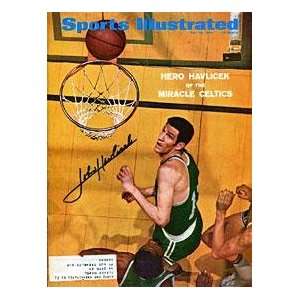  John Havlicek Autographed Sports Illustrated Magazine 