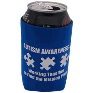  Autism Awareness Can Koozie 10 pack 
