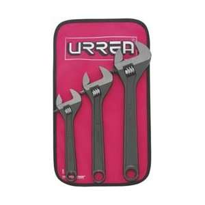  Urrea 8 10 12 Black Oxide Urrea Adj Wrench Set