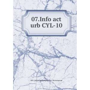   .Info act urb CYL 10 EVL Asesorias Pedagogicas y Tecnologicas Books