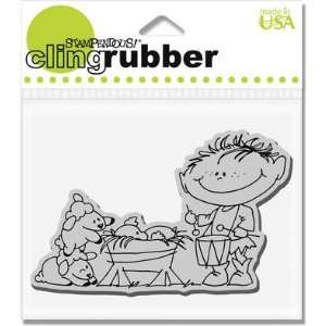    Cling Drummer Boy   Cling Rubber Stamp Arts, Crafts & Sewing