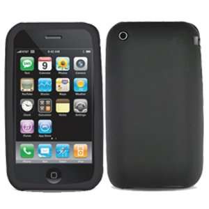  Premium   iPhone 3G/ 3GS Skin Case, Black #01   Faceplate 