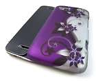   SILVER VINES HARD SHELL CASE COVER FOR HTC G2 TMOBILE PHONE ACCESSORY