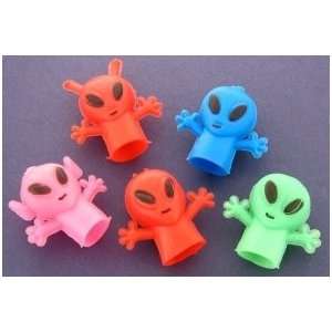  Six Alien Finger Puppets Toys & Games