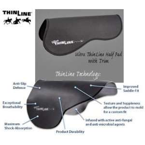 Ultra Thinline Half Pad Trim and Untrimmed White, HrsTr  