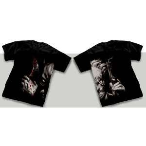  Batman/Two Face Double Sided Black T Shirt X Large Toys 