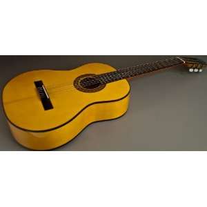   SOLID SPRUCE / CYPRESS BRIGHTER PERCUSSIVE CLASSICAL ACOUSTIC GUITAR