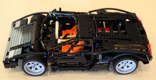 LEGO CUSTOM TECHNIC LAMBORGHINI COUNTACH LP400 SUPER CAR LIMITED RARE 