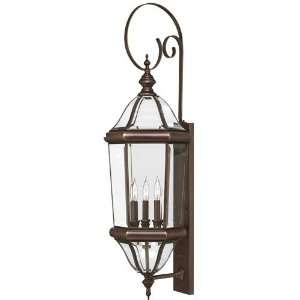  Hinkley Lighting 2455CB Augusta 3 Light Outdoor Wall Light 