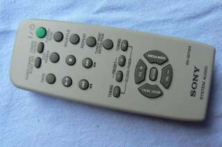 SONY RM SEP303 SYSTEM AUDIO Remote Control  