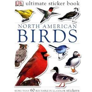  Penguin Group North American Birds Sticker Book   60 Full 