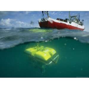  An Unmanned Submersible Conducts Research in the Black Sea 