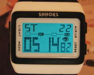 NEW SHHORS Digital Sport Fashion wrist Watch SW001W  