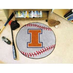  University of Illinois   Baseball Mat