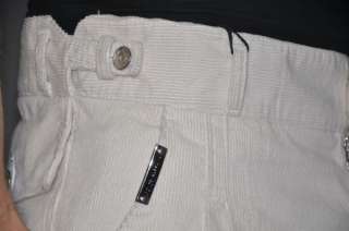   960 Dolce & Gabbana 14 Off White Cord Jeans US 30 EU 44  