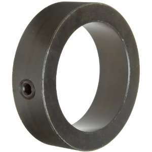 Climax Metal C 393 BO Steel Set Screw Collar, Black Oxide Plating, 3 