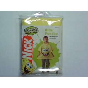  Nickelodeon SpongeBob Squarepants Kids Rain Poncho Toys & Games