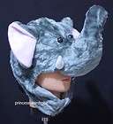 Huge Animal Grey Elephant Funny Cute Party Costume Hat Free Size