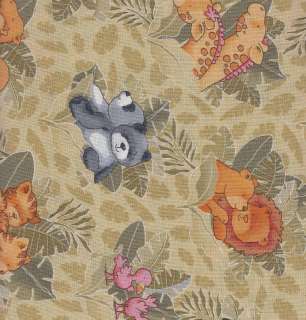 QUILT FABRIC BY THE YARD TWO OF A KIND ANIMALS 0713711  