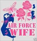 Air Force Issue Wife USAF Vinyl Decal Sticker VLAFIW