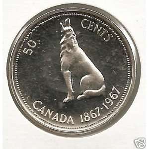   Coin 80% Silver Canada Centennial Collectors Coin 1967 Everything
