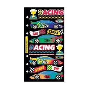   Classic Stickers Race Cars SP AT10; 6 Items/Order