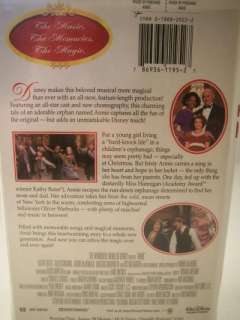 Disney Annie Childrens VHS Tape 786936119527  