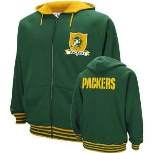   Packers Mitchell & Ness Huddle Up Hooded Sweatshirt