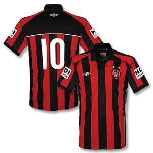  10 11 Atletico Paranaense Home Jersey