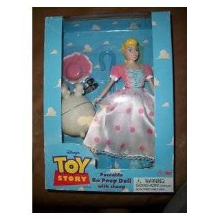 original 1995 toy story 11 poseable bo peep w sheep by thinkway toys 