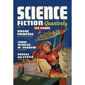   Science Fiction Quarterly Attack of the Flying City
