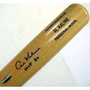 Al Kaline Signed Baseball Bat   with HOF 80 Inscription 