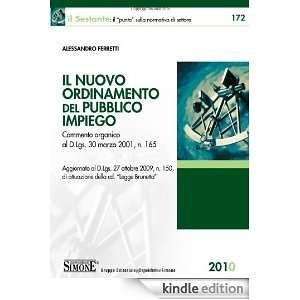 Il nuovo ordinamento del pubblico impiego (Il Sestante) (Italian 