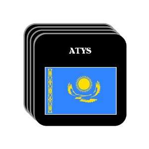  Kazakhstan   ATYS Set of 4 Mini Mousepad Coasters 