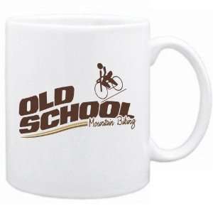  New  Old School Mountain Biking  Mug Sports