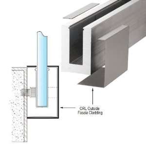  C.R. LAURENCE B7C0FBS CRL Brushed Stainless Outside Fascia 