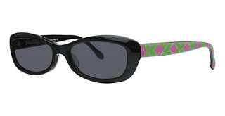 LILLY PULITZER Tortoise Green Punch Sunglasses ITALY  