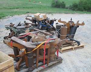 Truckload of Antique Tables Furniture Hardware Quater Sawn Tiger Oak 