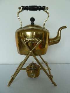 Antique Teapot / Spirit Kettle & Warmer William Soutter & Sons WS&S Co 