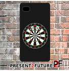 PERSONALISED DARTS / DART BOARD iPHONE 4 / 4S HARD CASE/COVER