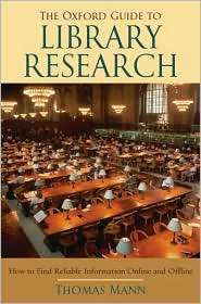   Research, (0195189981), Thomas Mann, Textbooks   